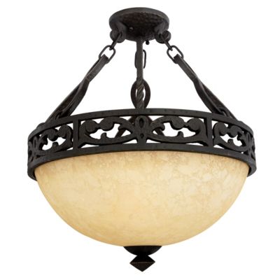La Parra Semi-Flushmount by Quoizel - Starlight Lighting USA and Canada